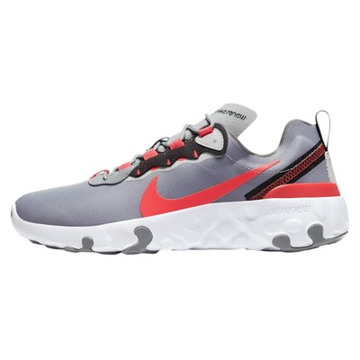 NIKE RENEW ELEMENT 55 SNEAKER SCHUHE TURNSCHUHE GRAU ROT ÄLTERE KINDER RETRO NEU Neu mit Etikett