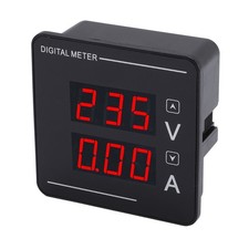 AC Voltage Current Meter Digital Display Embedded Installation AC Voltmeter