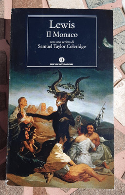MATTHEW G. LEWIS - DER MÖNCH (1^ AUFL. MONDADORI) MIT SCHRIFTZUG VON S.T. COLERIDGE