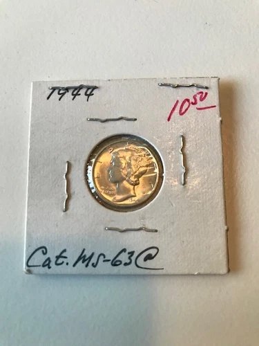1944 Mercury Dime - Gem BU