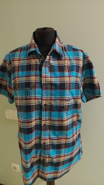 Men Diesel Shirt Black Cotton 40 /L / 48 #7JC1