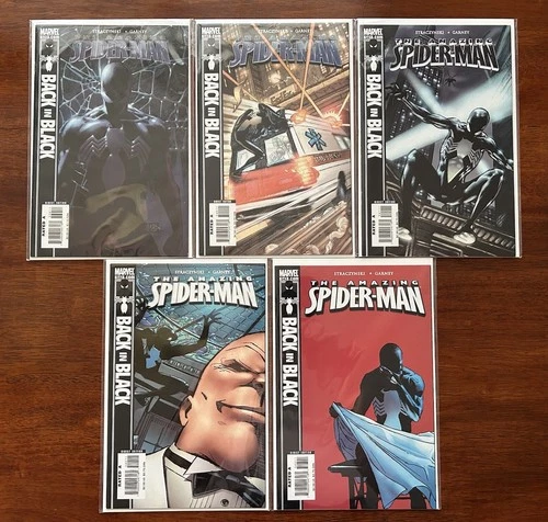 The Amazing Spider-Man: Back in Black #539-543 Comic Lot