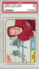 1968 - 1969 OPC O-Pee-Chee Bruce MacGregor #30 PSA 7 P1459