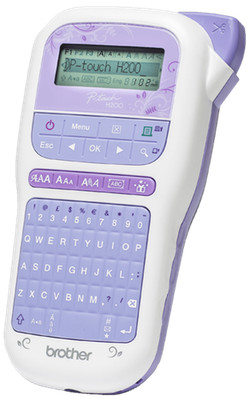 BROTHER P-Touch H200 inkl. 12x4 mm Band (gold auf weiß) #38877255