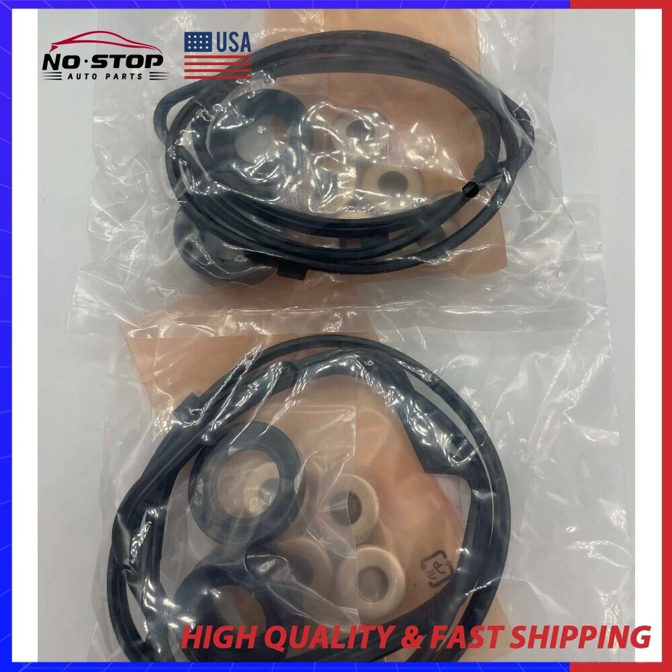 Juego de juntas de cubierta de válvula DELANTERA/TRASERA para Honda Odyssey Pilot Accord y Acura RDX TSX Foto 2 de 4