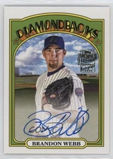 2022 Topps Archives 1972 Fan Favorites Auto Brandon Webb #72FF-BW Auto