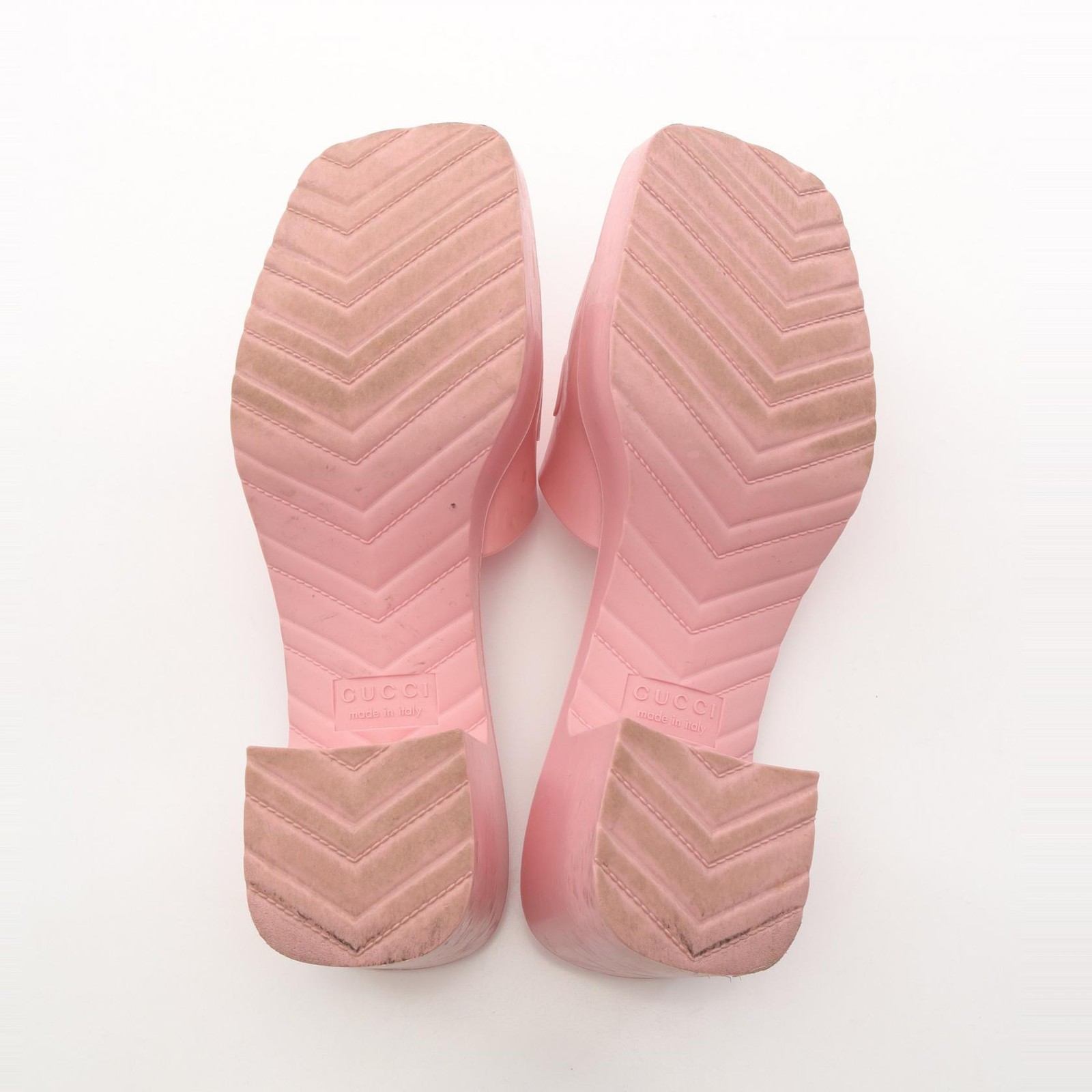 GUCCI Sandals Shoes Rubber Women's Pink 624730 thumbnail 4