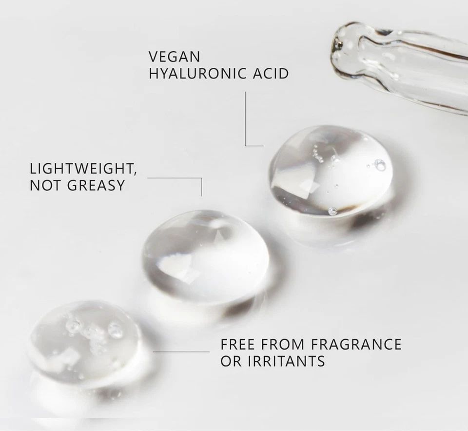 Hyaluronic Acid 100% Pure Organic Anti Aging Hydrating Serum Wrinkles Fine Lines - Image 4 of 4