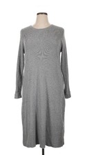 Eileen Fisher XL Cashmere Ribbed Grey Dress Tunic