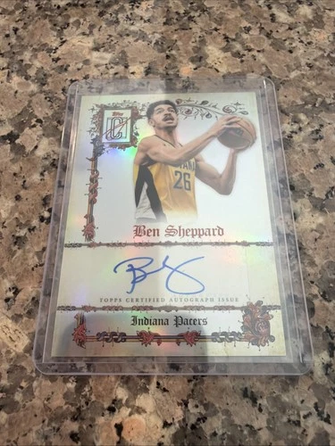 2025 Topps Signature Ben Sheppard Base (RAW)