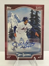 2025 Topps X Bob Ross the Joy of Baseball Juan Soto Auto /10 Mets