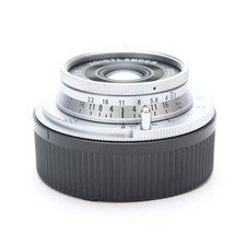 Voigtlander COLOR-SKOPAR 35mm F/3.5 VM Silver for Leica M -Near Mint- 389