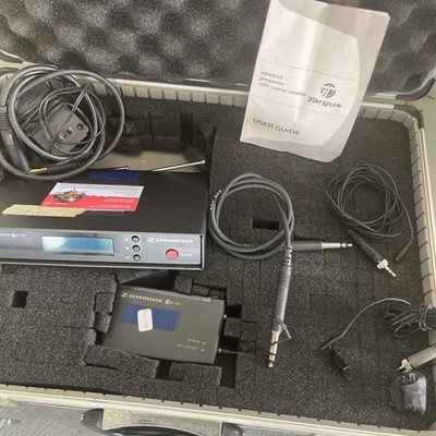 Sennheiser EW100 Set, EM100 Diversity Receiver, SK 100 G3 Body Pack & Microphone