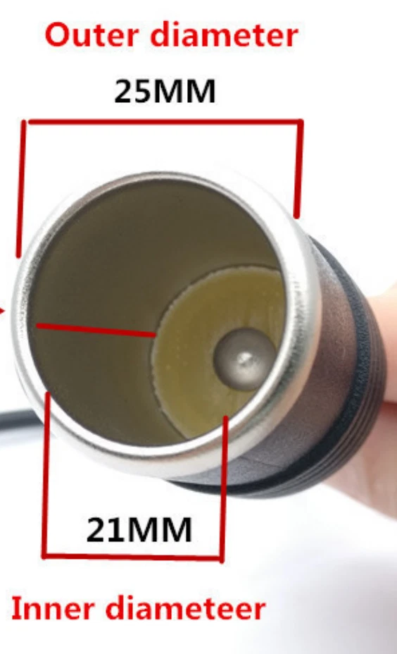 Neu! 60cm KFZ Zigarettenanzünder-Adapter Stromkabel 5V USB auf 12V Buchse Auto - Bild 3 von 4