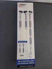 White Extension Grip for Meta Quest 3, Quest 2, Quest Pro, Rift S Controller