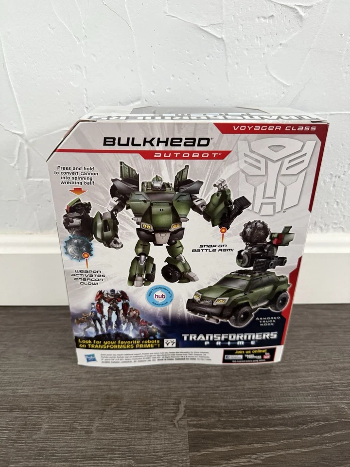 Transformers Prime Robots In Disguise 2011 Voyager Class Bulkhead Misb - Image 3 of 4