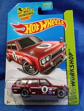 Hotwheels '71 Datsun Bluebird 510 Wagon Super Treasure Hunt Hotwheels...