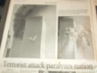 September 12, 2001 Sarasota, FL Herald-Tribune 9/11 ACT of WAR Newspaper News — photo 5