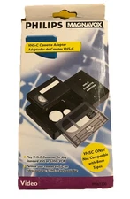 Philips Magnavox VHS-C Cassette Adapter PM61300 Standard VHS VCR New In Box