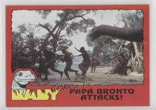 1985 Topps Baby Papa Bronto Attacks! #27 z6d
