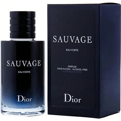 Christian Dior Sauvage Eau Forte Parfum Spray Alcohol Free for Men 3.4 oz