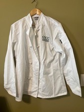 Chef Jacket Guilford Technical Community College White Size Small