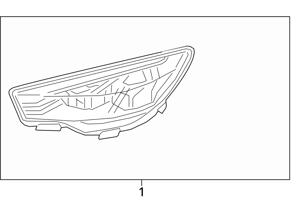 Faro LED lateral derecho pasajero KIA K900 2015 2016 2017 FABRICANTE DE EQUIPOS ORIGINALES Foto 4 de 4