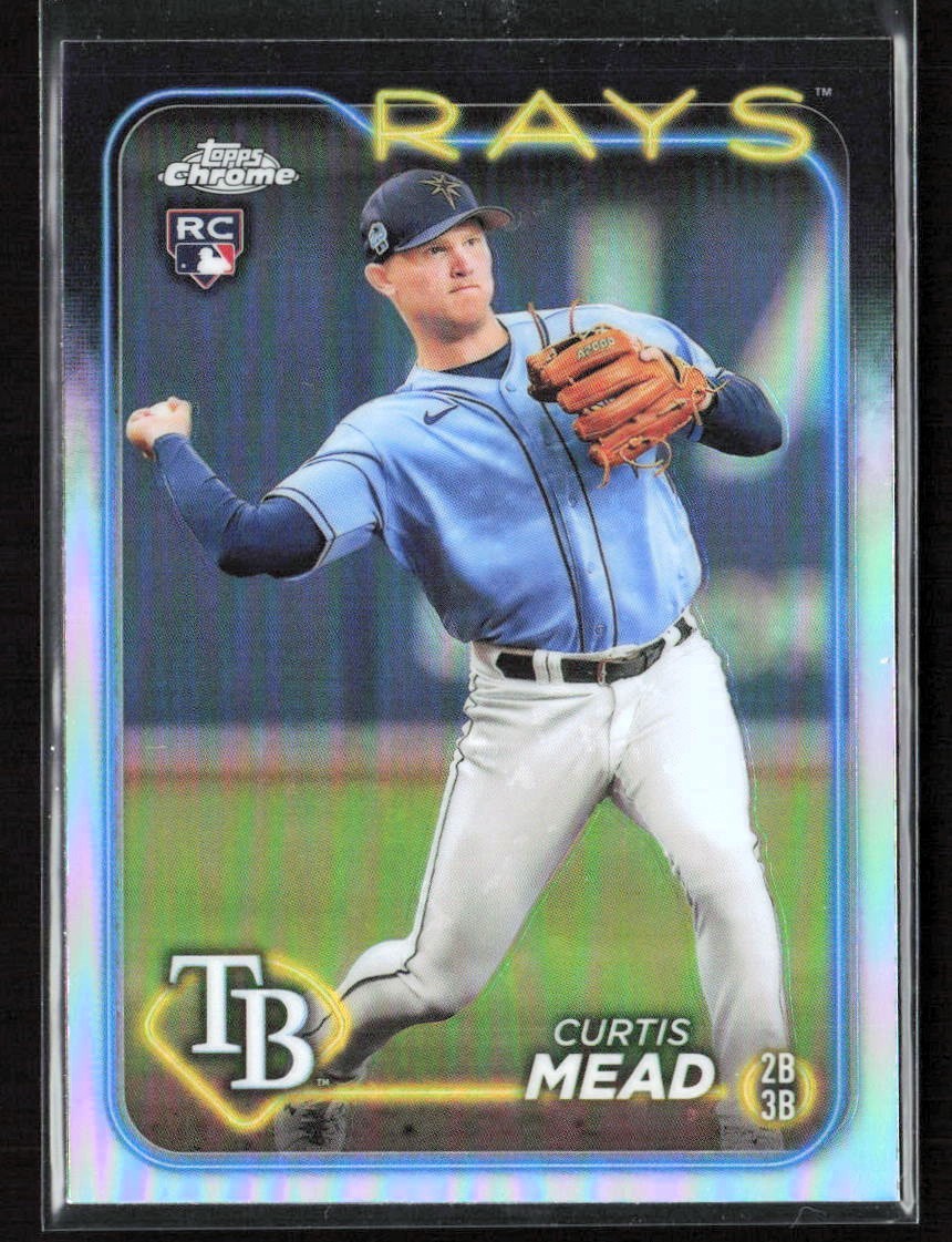 2024 Topps Chrome #209 Curtis Mead Refractor