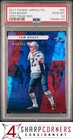 2017 PANINI ABSOLUTE SPECTRUM RED #66 TOM BRADY #/100 POP 5 PSA 10
