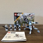 ALREADY BUILT LEGO Star Wars 501st Battle Pack 75345 Box + Instrcutions