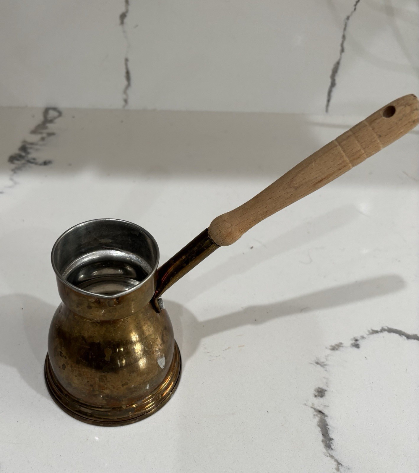 Wood Handle Patina Rustic