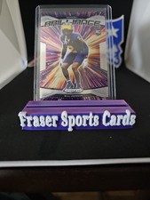 WILL JOHNSON #24 RC BRILLIANCE 2025 PANINI PRIZM DRAFT PICKS MICHIGAN WOLVERINES