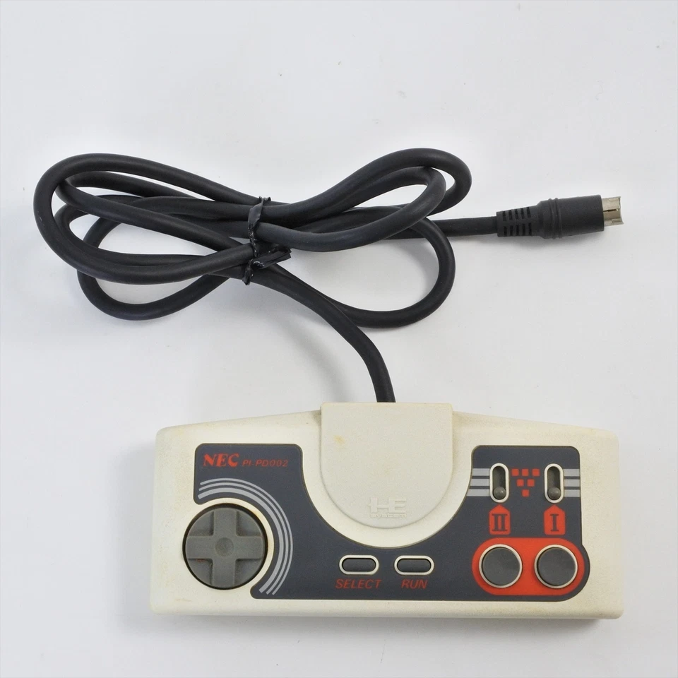 NEC PC Engine PI-PD002 Controller Turbo Control Pad Official Tested JAPAN 2429 - Image 2 of 4