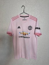 MANCHESTER UNITED 2018/2019 AWAY #4 REYNER FOOTBALL SHIRT SOCCER JERSEY ADIDAS M