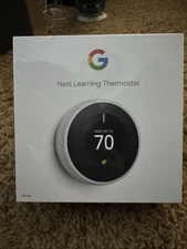 Google - Nest Learning Smart Wifi Thermostat - T3017US