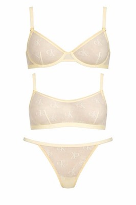 Calvin Klein CK One Mesh 3-Teiler in Lemon Melon NP:100 