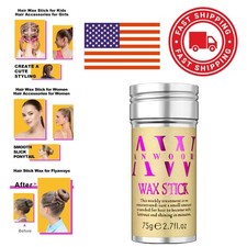 Easy Application Hair Wax Stick for Kids and Women Ideal for Bun and Updo Styles