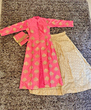 3 pcs Lehenga for Women will fit size S/M 