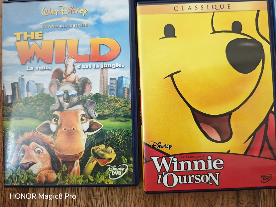 Lot DVD Disney Pixar – Le Roi Lion, Nemo, Peter Pan, Ratatouille, Zootopie - Photo 4/4