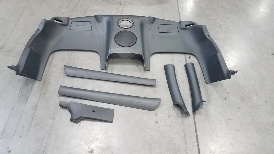 2008 Dodge Viper SRT-10 anteparo/painéis de acabamento interno #0173 K4 - Imagem 3 de 4