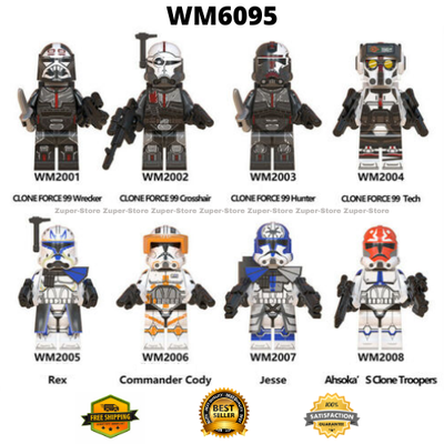 Star Wars Bad Batch Lego : Fluidr / The Bad Batch (Clone Force 99) - Minifigs4u by ââ¬â soni