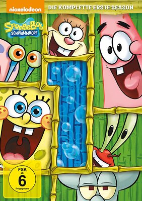 SpongeBob Schwammkopf - Die komplette Season/Staffel 1 # 3-DVD-BOX-NEU