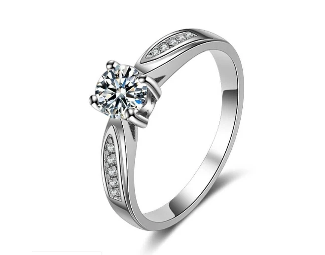 Anillo compromiso brillantes sales