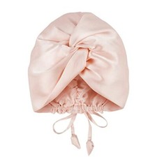 22 Momme Silk-Bonnet for Sleeping Women 100 Mulberry Silk Sleep Cap for