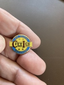 City Ice Service 20 Year Pin