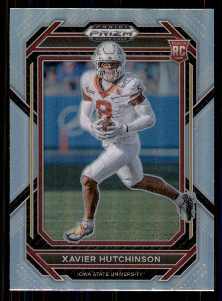 Xavier Hutchinson 2023 Panini Prizm Draft #153 Prizms Silver RC
