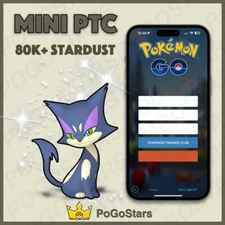 Pokémon PTC GO - Shiny Purrloin - 80K Stardust✨Read Description✨