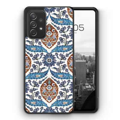 Iznik Muster Orientalisch #03 Silikon Hülle für Samsung Galaxy A z.B. A14 A15 A3