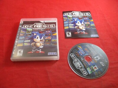 Sonic's Ultimate Genesis Collection (Sony PlayStation 3, 2009) COMPLETE w/ Case