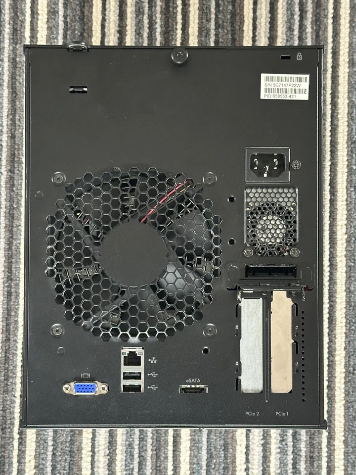 HP ProLiant N40L MicroServer Home/Small Office Server 120GB SSD 8GB RAM RAID - Image 3 of 3